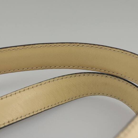 CELINE Shoulder Bag Leather Beige - Picture 9 of 13